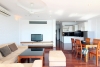 Lake view apartment available for rent in Quang An street, Tay Ho, Hanoi 